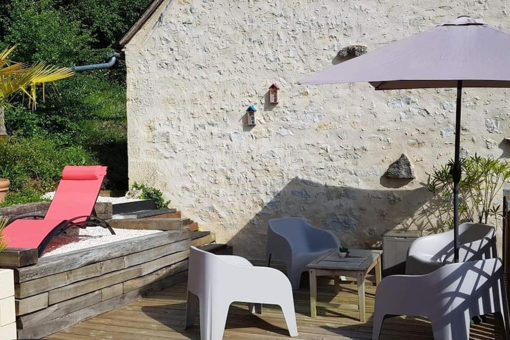 Maison Marianne Et Sa Piscine Dans Le Perigord Villa La Bachellerie Buitenkant foto