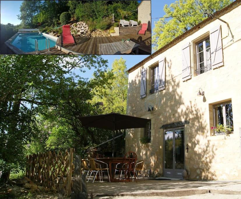 Maison Marianne Et Sa Piscine Dans Le Perigord Villa La Bachellerie Buitenkant foto